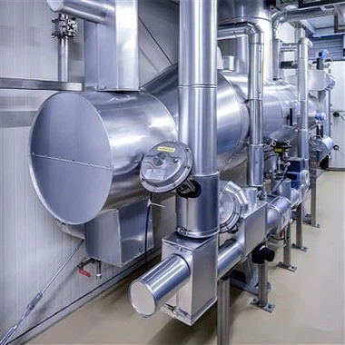 Impianto di trattamento della Co2