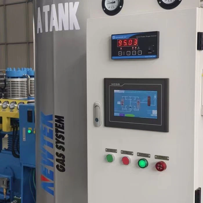 Generatore di ossigeno PSA per impianti chimici